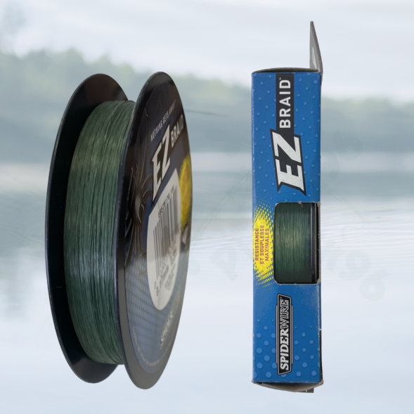 Леска плетеная SPIDERWIRE EZ Braid 0.17 100м зеленый 1152326