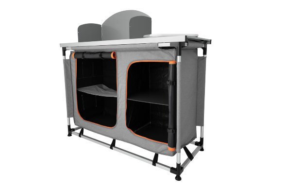 Кухня походная KYODA, модель XD-03, кухня со столешницей и тумбами