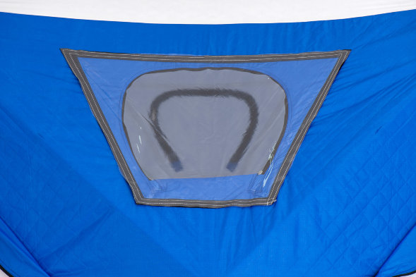 Палатка Куб CONDOR зимняя утепленная 2,2 х 2,2 х 2,15 синий/белый