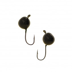 Мормышка вольфрамовая Lumicom Дробинка с ушком Ф7.5 обмазка BL